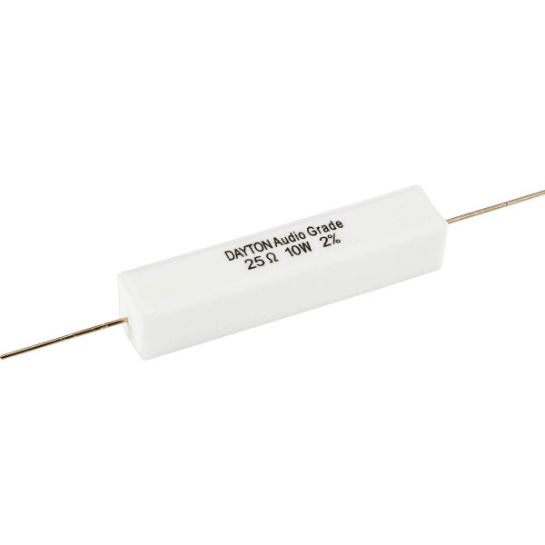 Main product image for Dayton Audio DNR-25 25 Ohm 10W Precision Audio Grade 004-25
